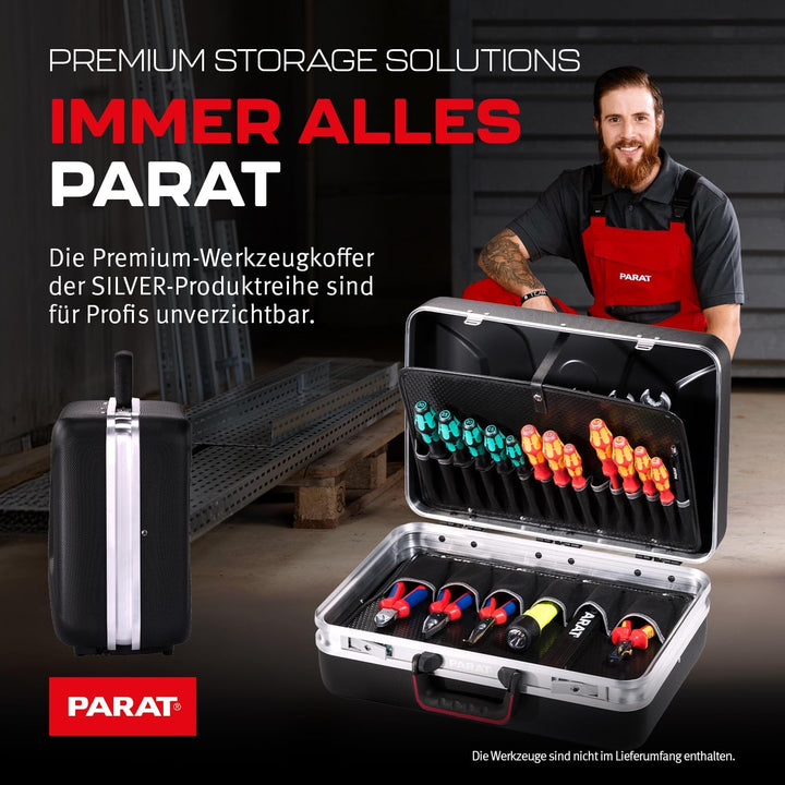 Parat Werkzeugkoffer Silver Style (Grösse L/Werkzeugtasche ohne Inhalt) 485040171 Grösse L Style, Gr