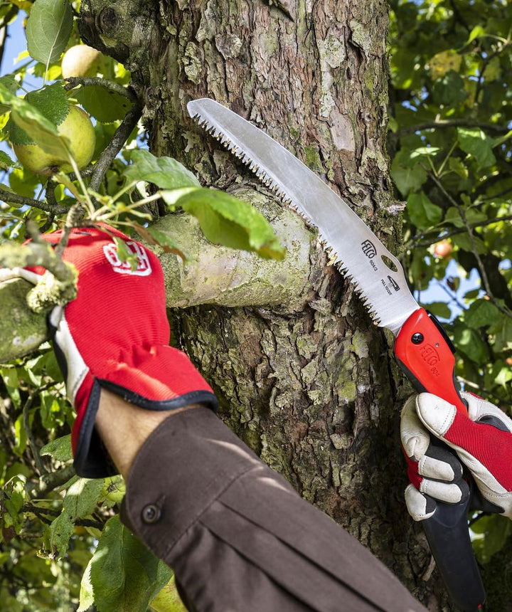 FELCO Baumsäge 604 (klappbare Säge, Klingenlänge 24 cm, mit ziehendem Schnitt, Holzsäge, für Weinbau