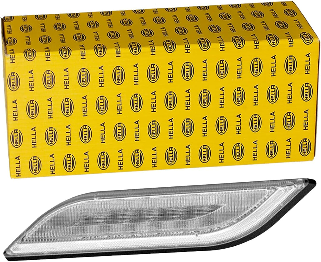 HELLA - Positionsleuchte - Shapeline Style Slim - LED - 12/24V - geklebt/Anbau - Lichtscheibenfarbe: