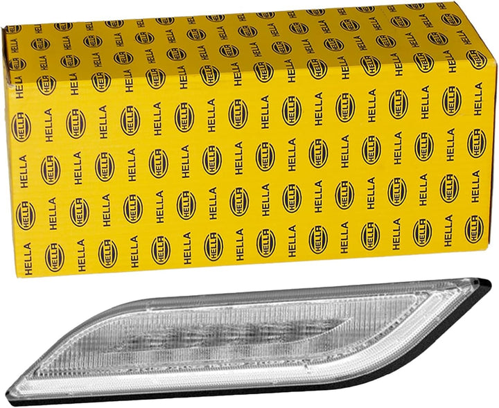 HELLA - Positionsleuchte - Shapeline Style Slim - LED - 12/24V - geklebt/Anbau - Lichtscheibenfarbe: