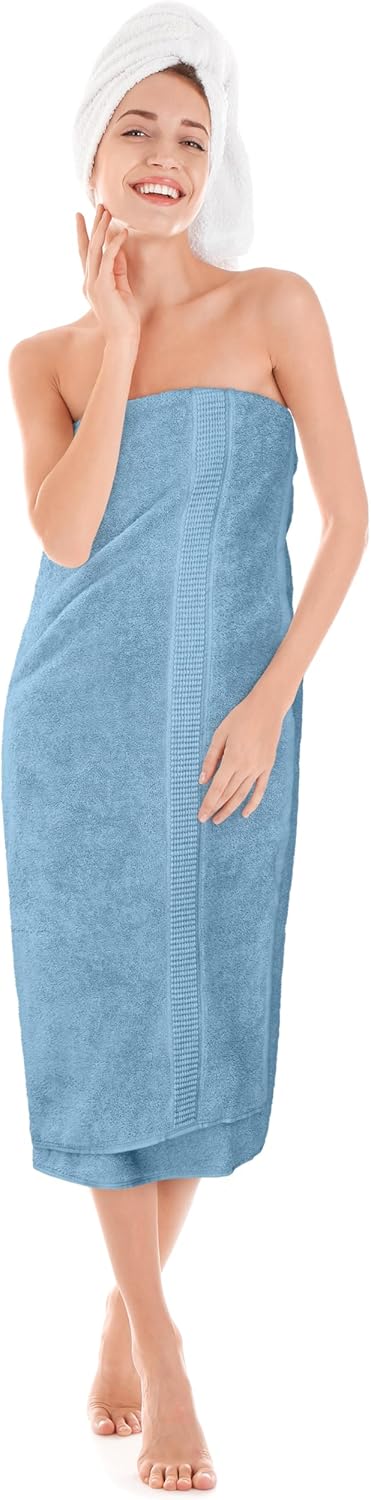 Utopia Towels - 2er Badetücher Gross aus Baumwolle mit Aufhänger, Saunatücher,Badehandtücher Gross,