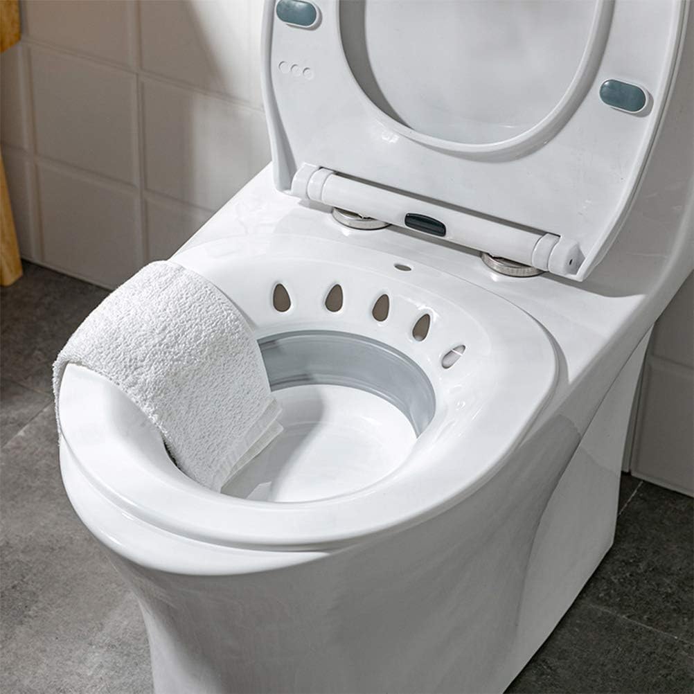 Yumira Faltbares Bidet Bidetbecken, Sitzbecken Hüftspülung Badewanne Schwangere Sitzwanne Einsatz Bi