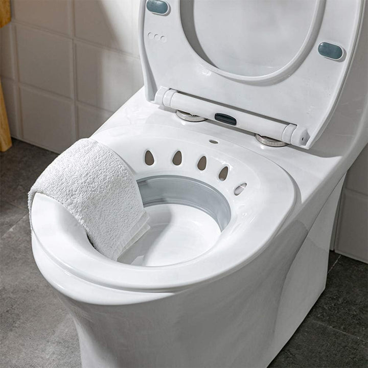 Yumira Faltbares Bidet Bidetbecken, Sitzbecken Hüftspülung Badewanne Schwangere Sitzwanne Einsatz Bi