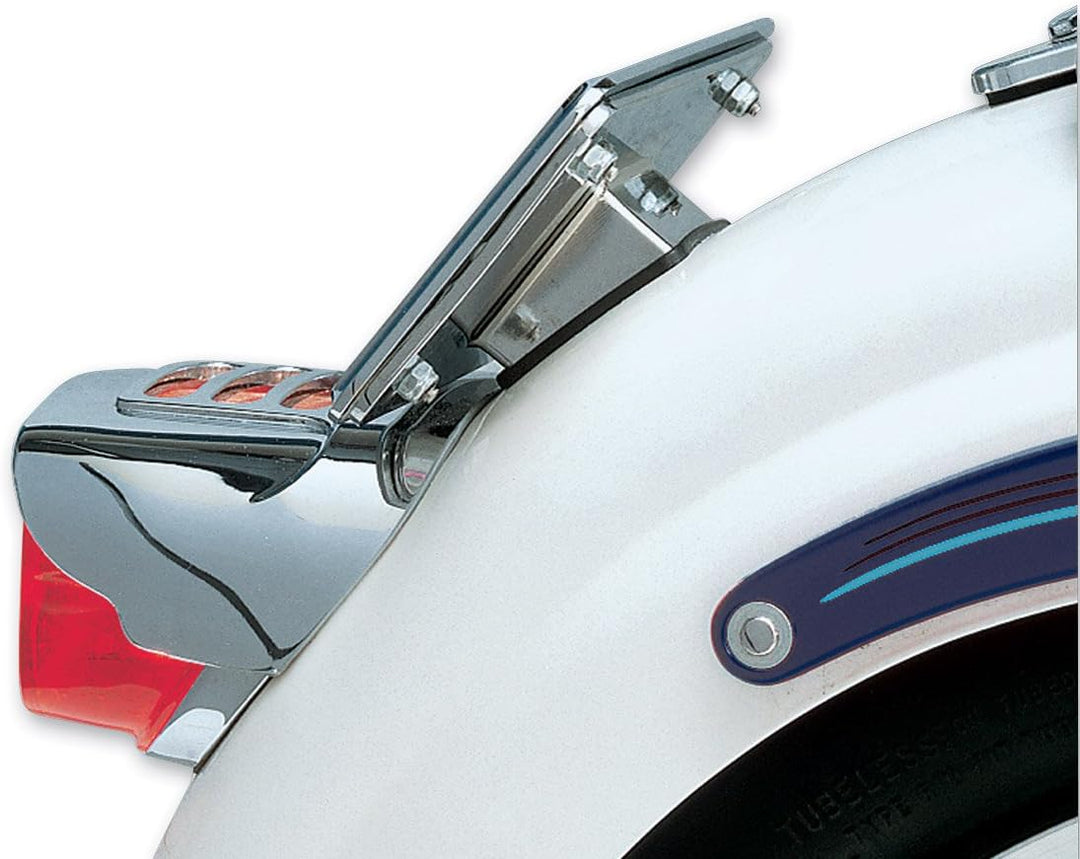 Kuryakyn 9165 Motorrad Accent Zubehör: Universal Laydown Kennzeichenhalter für Harley-Davidson Motor