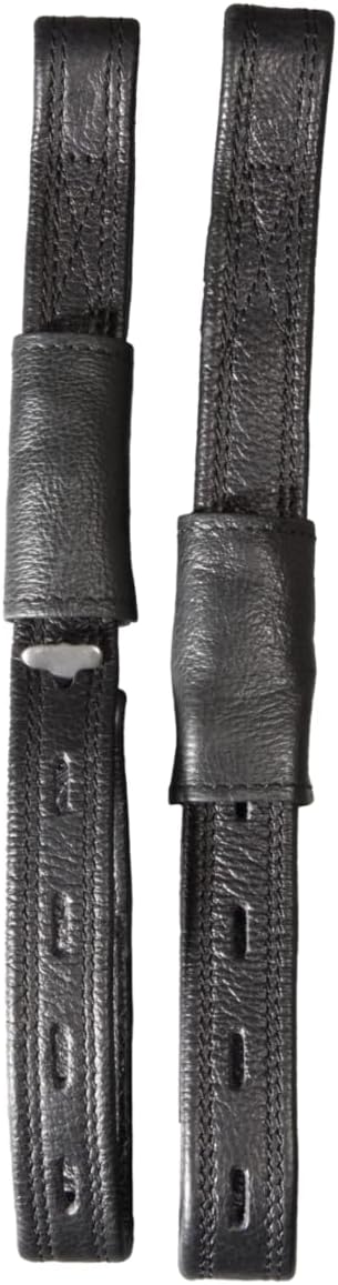 Karlslund Leder Webbers 80 cm Schwarz, 80 cm Schwarz