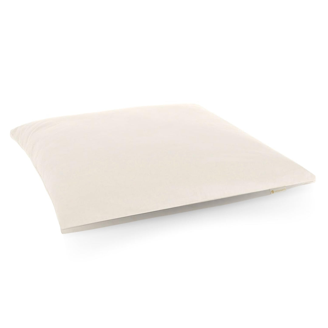 Lotuscrafts Meditationsmatte Zabuton Deluxe - Extra Dick - Meditationskissen Unterlage für entspannt