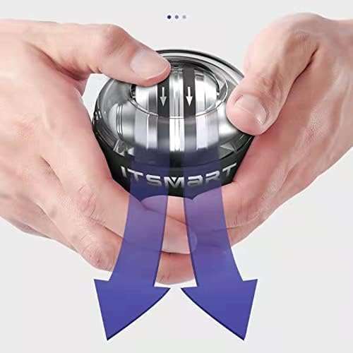 Handgelenk Trainerball,Gyro Handtrainer, Handtrainer, Unterarmtrainer und Muskeltrainer, Fitnessgerä