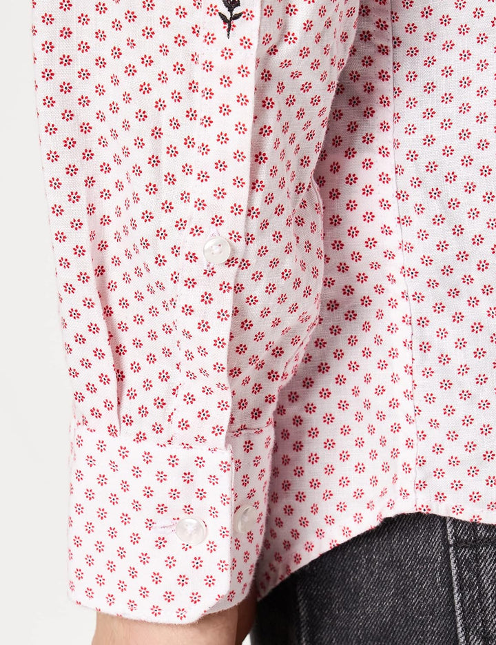 Seidensticker Herren Regular Fit Lamgarm Hemd Shirt 47 Rot, 47 Rot