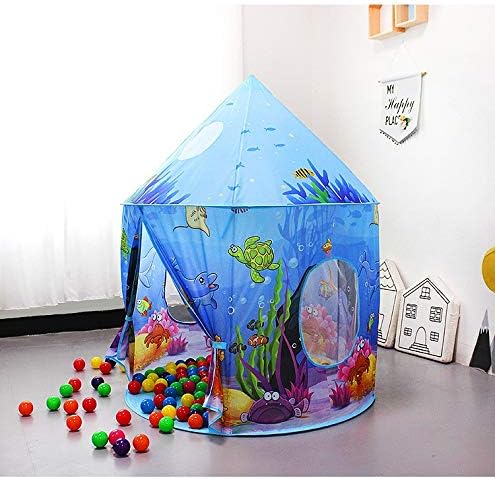 Benebomo Kinderzelt,Spielzelt,Blau, Ozean,Spielzelt Jungen,Spielzelt mädchen,Zelt kinderzimmer,Gebur