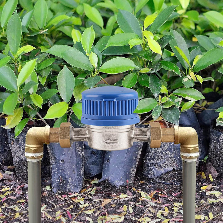 ColdShine Wasserzähler 1/2" Anschlussgewinde Einkanal-Trockenwasserzähler Wasseruhr Garten Kaltwasse
