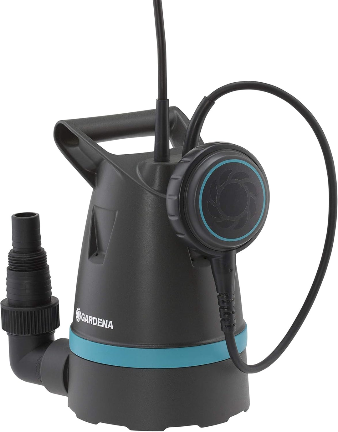 Gardena Klarwasser-Tauchpumpe 8600 Basic: Entwässerungspumpe & Pumpen-Anschlusssatz: Schlauchkupplun