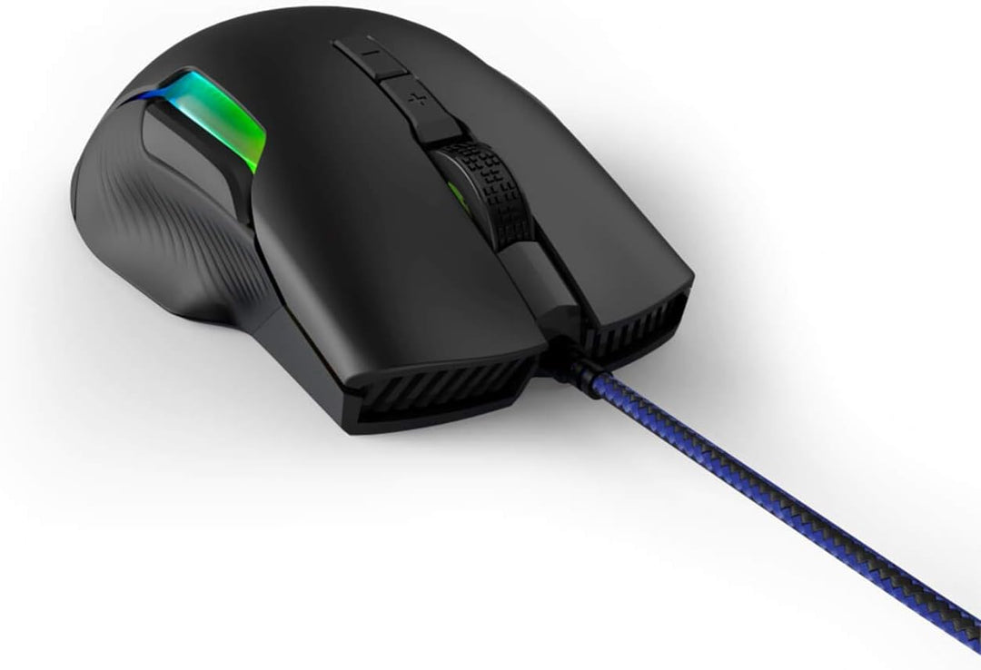 Hama Reaper 600 USB-Maus (optisch, 32000 DPI), Schwarz