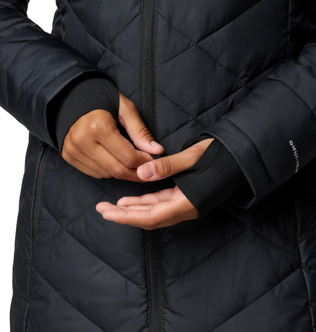 Columbia Damen First Generation Heavenly Long Hooded Jacket Heavenly Long Hooded Jacket (1er Pack) X