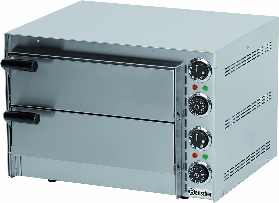 Bartscher – Pizza Ofen Mini 2 Kameras für 2 Back 84198180 Art. 203500