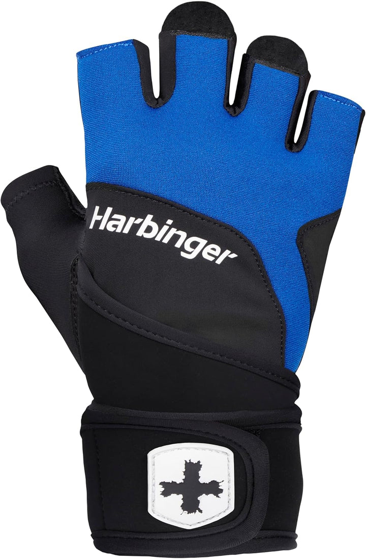 Harbinger Trainings-Griff-Handschuhe, schwere Hebehandschuhe für mehr Handflächenschutz und Handgele