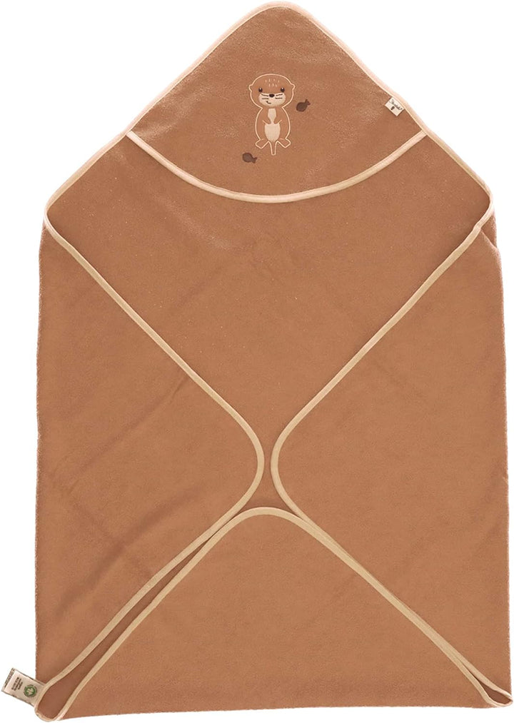 Sterntaler Baby Unisex Badetuch Baby GOTS Otti - Badeponcho Baby, Kapuzenhandtuch, Badehandtuch Kind