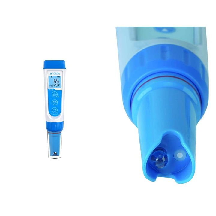 Apera Instruments PH60 Premium pH-Meter (Genauigkeit pH ±0,01, pH -2,0-14,0), Standard Glaselektrode