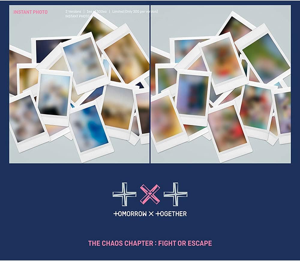 TXT The Chaos Chapter : Fight or Escape 1st Repackage Album Tomorrow X Together [+Extra Photocard an