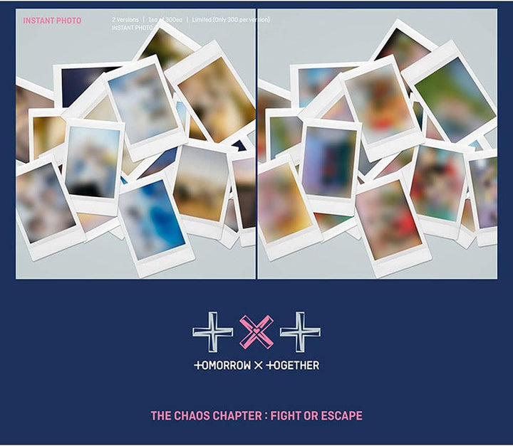 TXT The Chaos Chapter : Fight or Escape 1st Repackage Album Tomorrow X Together [+Extra Photocard an