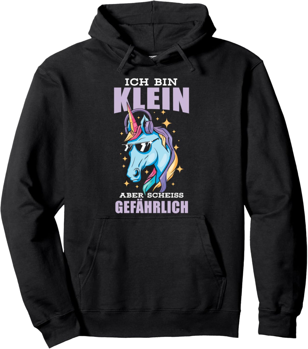 Lustiger Spruch Einhorn Sarkasmus Unicorn Damen Mädchen Pullover Hoodie