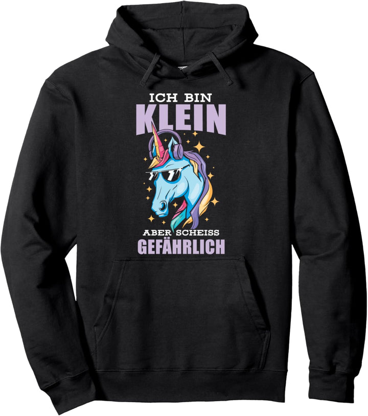 Lustiger Spruch Einhorn Sarkasmus Unicorn Damen Mädchen Pullover Hoodie
