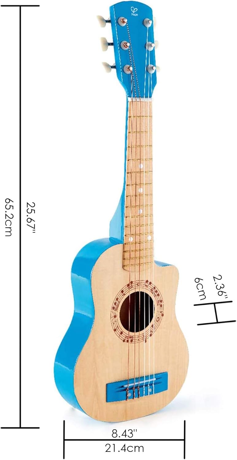 Hape E0601 Gitalele "Blaue Lagune", Blau