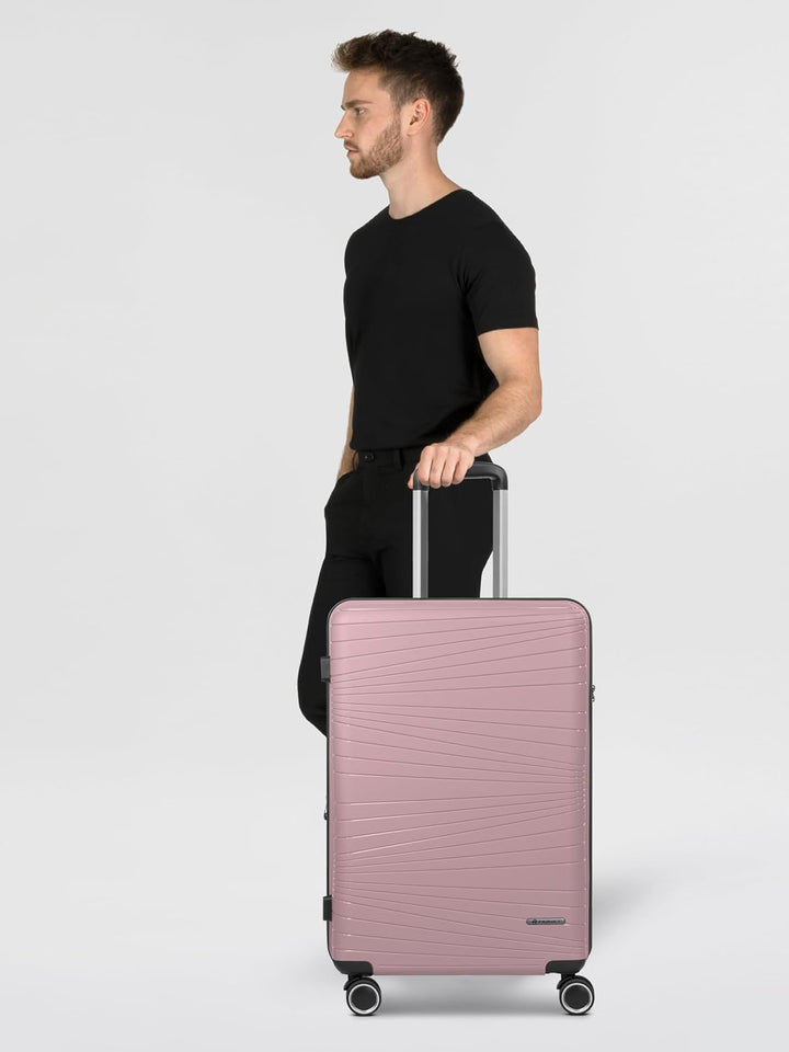 Franky Dallas 3.0 Hartschalen-Koffer gross | Reisekoffer - Trolley ausgestattet mit 4 Rollen, einem