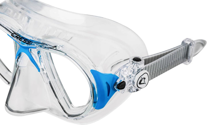 Cressi Nano Taucherbrille UNI Blau, UNI Blau