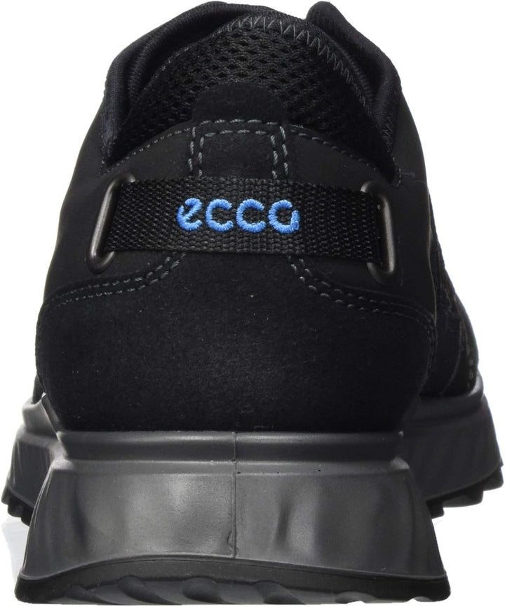 ECCO Herren EXOSTRIDE M LOW GTX Outdoor Schuhe 40 EU Black Olympian Blue, 40 EU Black Olympian Blue