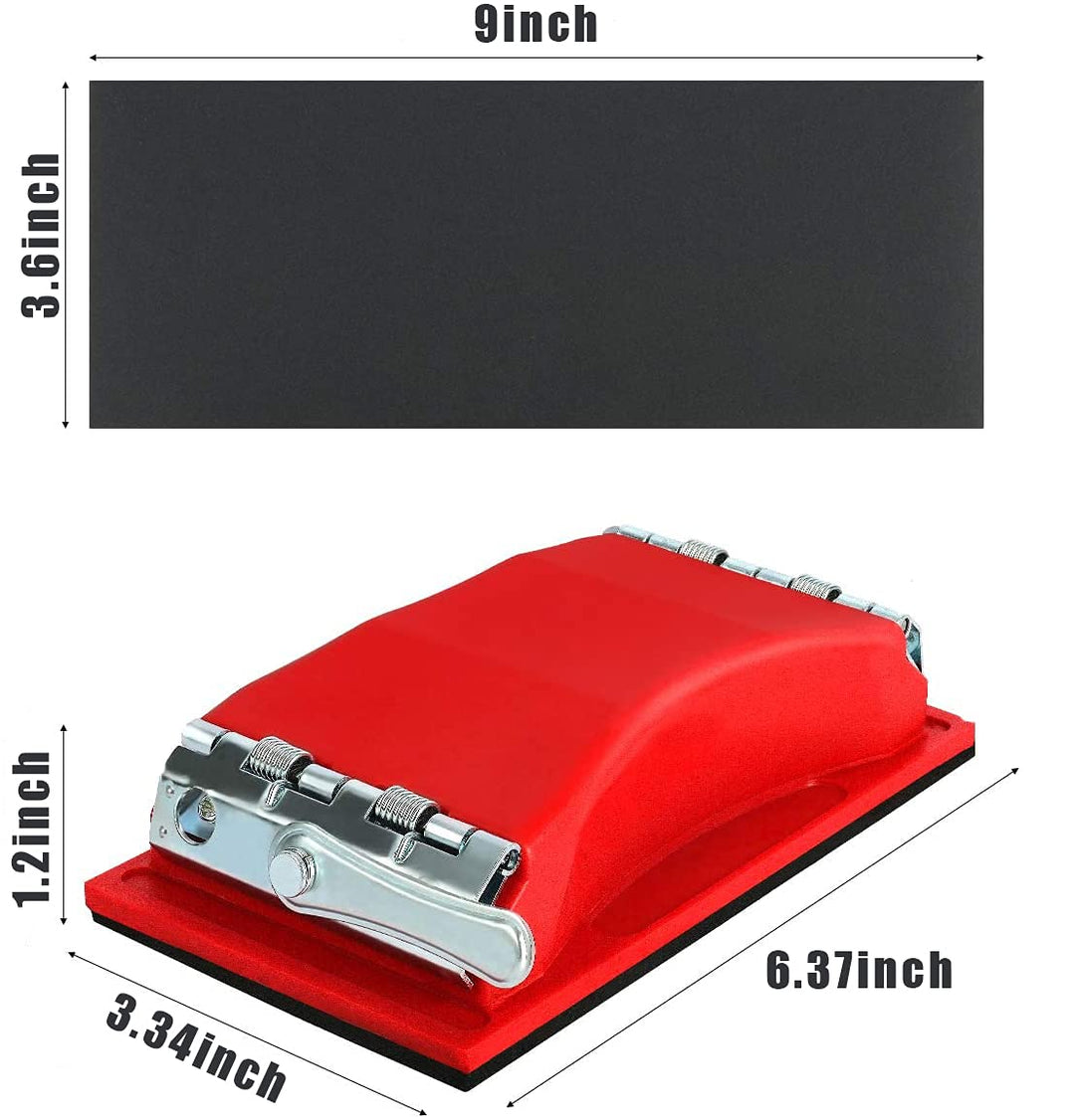 VIBRATITE Wet Dry Schleifpapier Set, 45 Stück Feine Körnung 120 bis 5000 Schleifblatt Sortiment mit