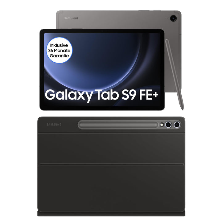 Samsung Galaxy Tab S9 FE+ Android-Tablet, 31,5 cm / 12,4 Zoll Display, 128 GB Speicher, Mit Stift (S