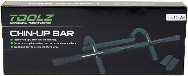 TOOLZ Chin Up Bar – Klimmzugstange für Zuhause – Multifunktionstrainer für Sit-ups, Press-ups & Chin