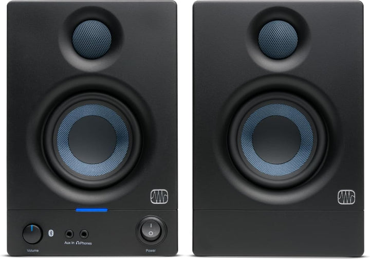 PreSonus Eris 3.5BT Gen 2 – 3,5" Desktop-Aktivlautsprecher mit Bluetooth für Multimedia, Gaming und