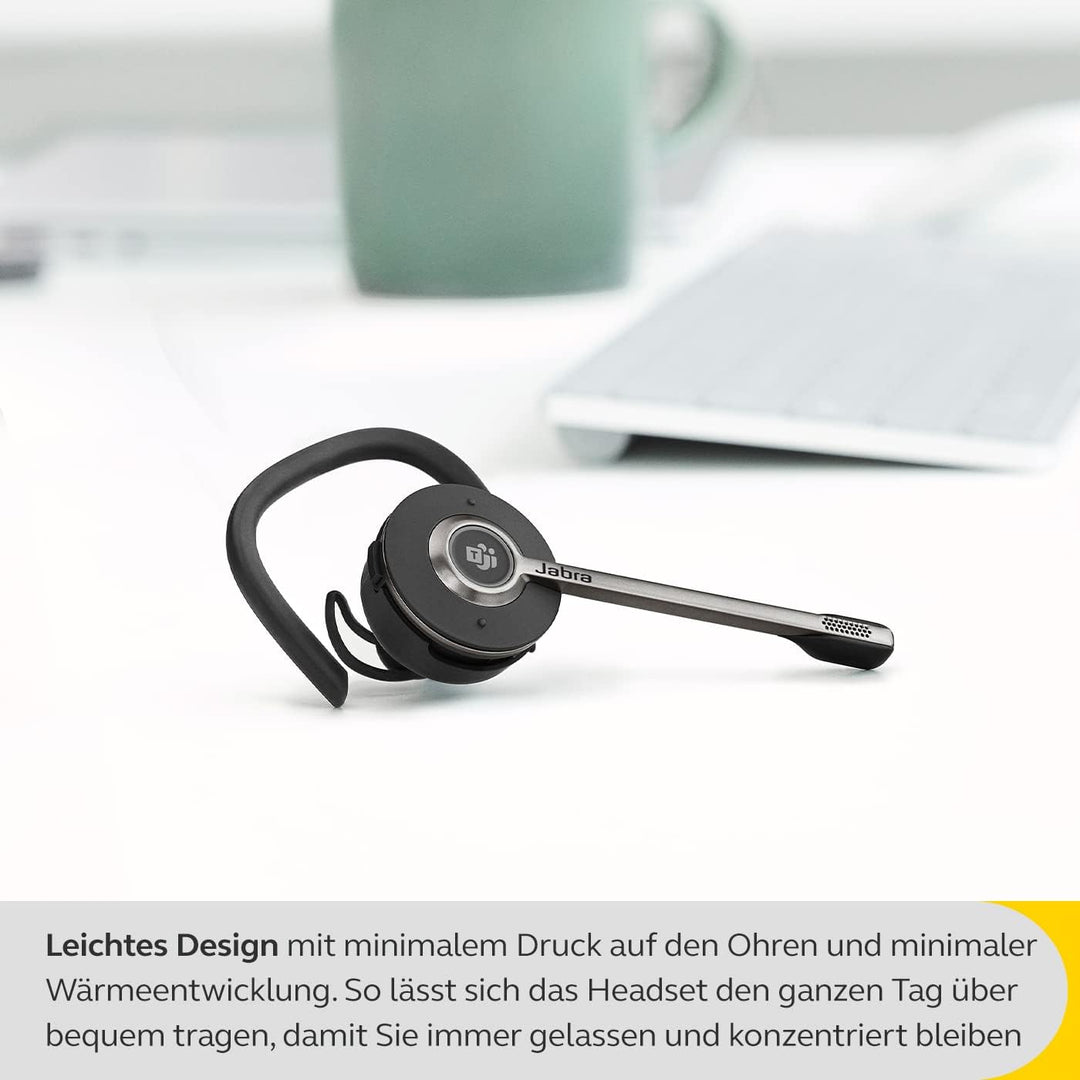 Jabra Engage 55 schnurloses Convertible-Ersatz-Headset – Mikrofon mit Geräuschunterdrückung, Gehörsc
