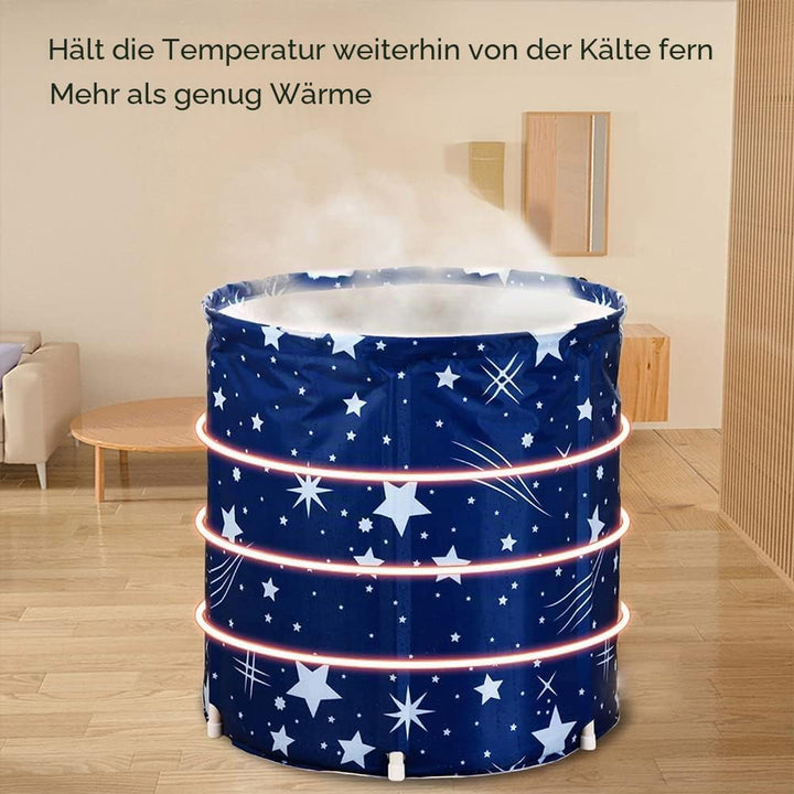 Sinbide Badewanne Bathtub Faltende Wannenbad Fass Folding SPA Erwachsenen Wanne Badewanne Familienba