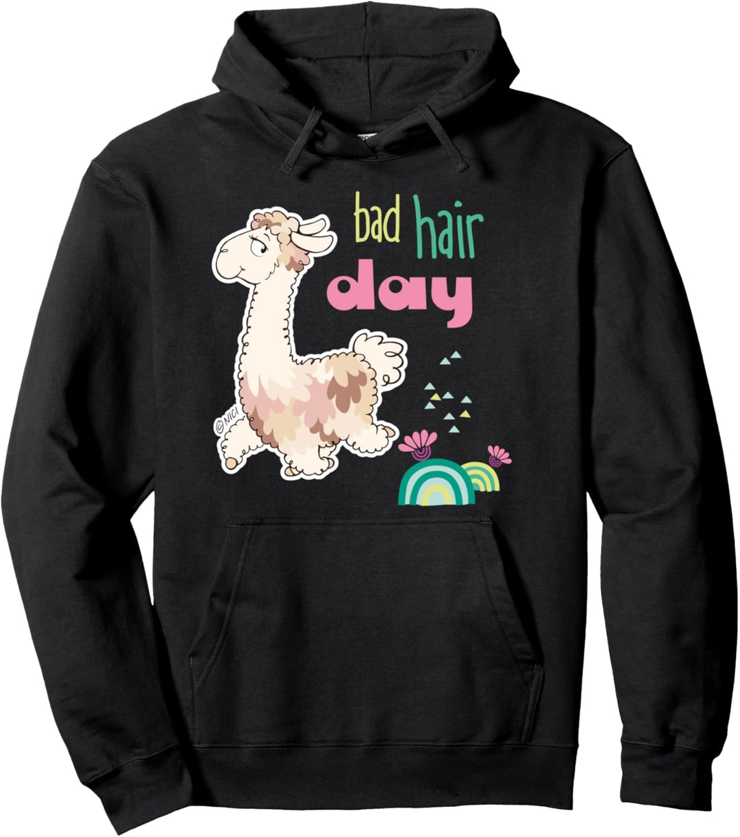 "bad hair day" designed by NICI Pullover Hoodie