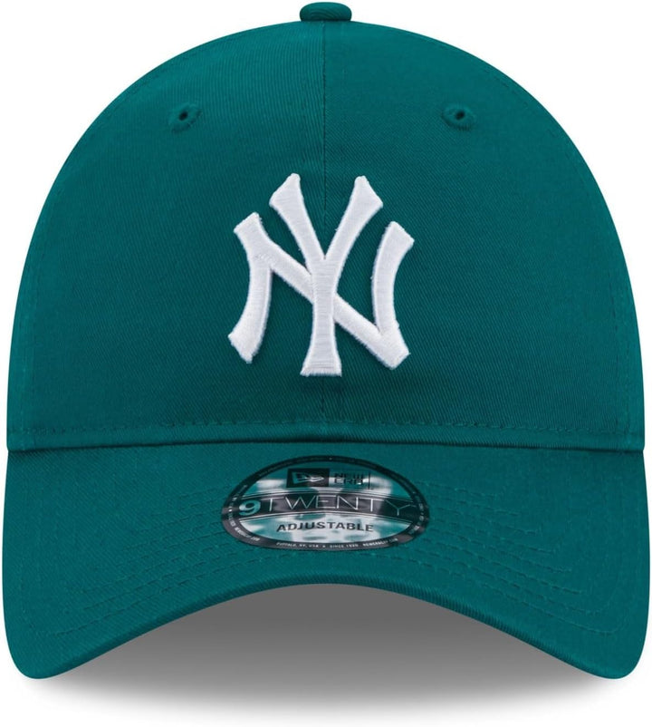 New Era New York Yankees MLB League Essential Green 9Twenty Unstructured Strapback Cap Einheitsgröss