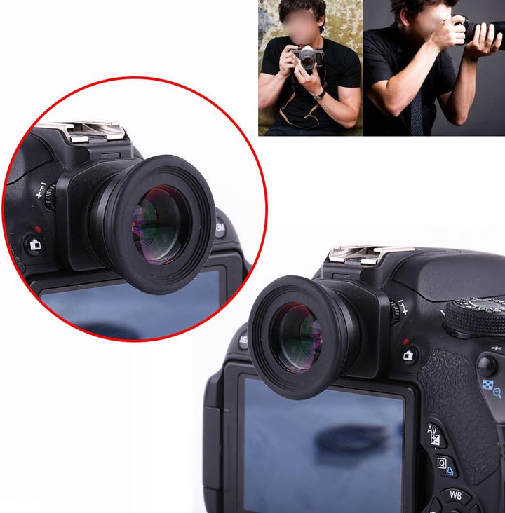 Topiky 1,5-facher Kamerasucher, DSLR-Okular mit festem Fokus, Sucher, Augenmuschel, Vergrösserungsgl