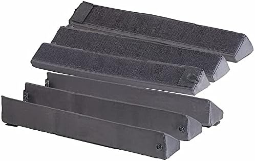 PEARL Kofferraum Halterung: 2er Pack Kofferraum-Gepäckfixierung aus Schaumstoff/Nylon,3-teilig (Befe