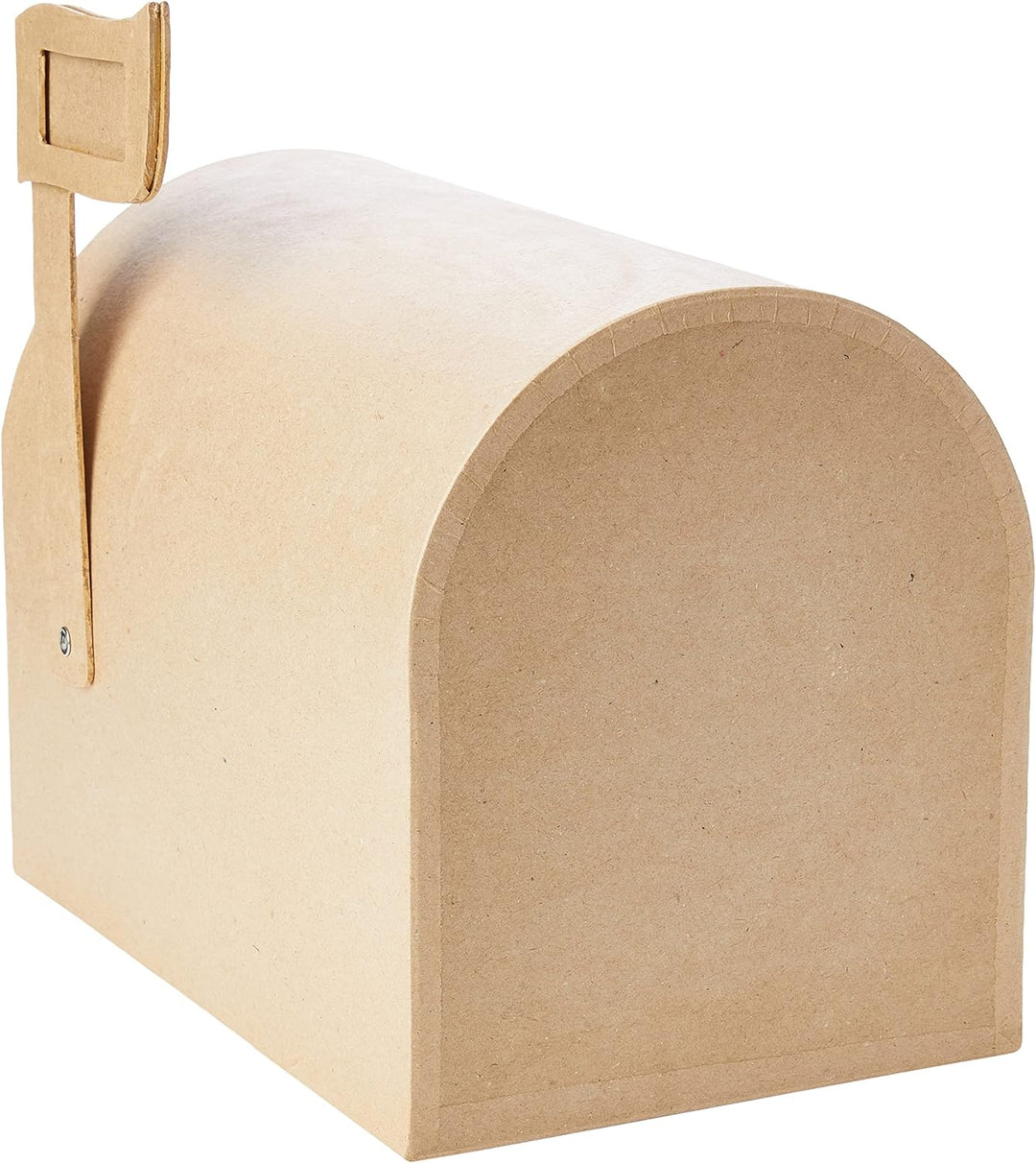 Décopatch EV001O Briefkasten (aus Pappmaché zum Verzieren und Personalisieren, 29 x 19 x 23 cm) 1 St