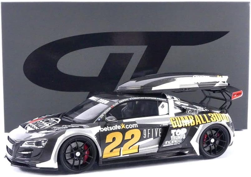 GT Spirit - Miniaturauto für Sammlung, GT386, Black/Grey