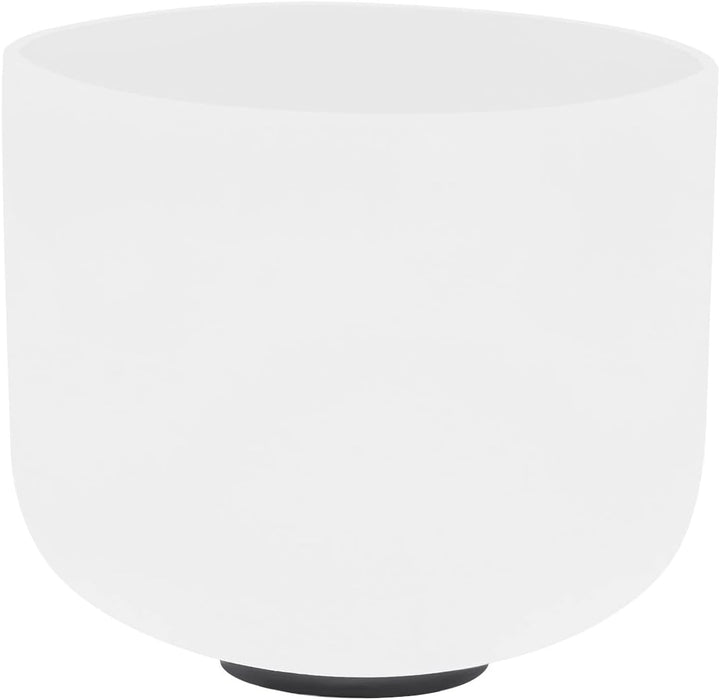 Kristallklangschalen Set Klangschale Kristall Quarzkristall Für Meditation Yoga Entspannung Weiss