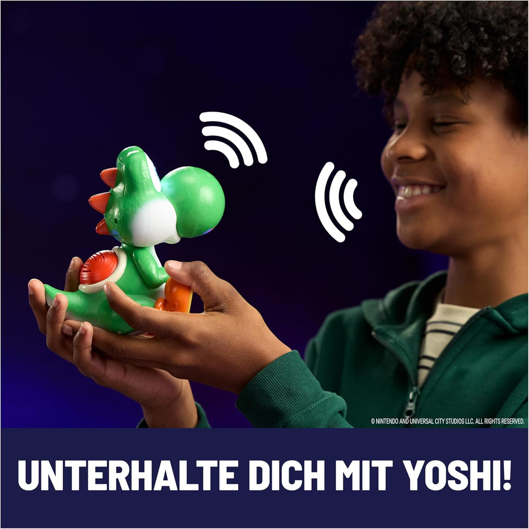 Super Mario Galaxy Film, Hatchin' Yoshi, Interaktive Yoshi Figur mit Sound- und Bewegungseffekten im