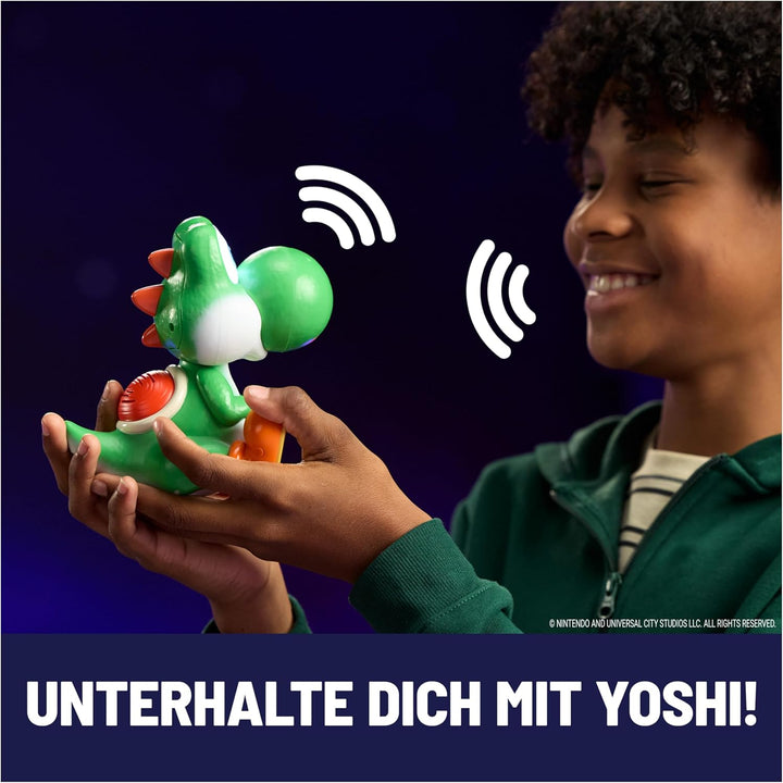 Super Mario Galaxy Film, Hatchin' Yoshi, Interaktive Yoshi Figur mit Sound- und Bewegungseffekten im