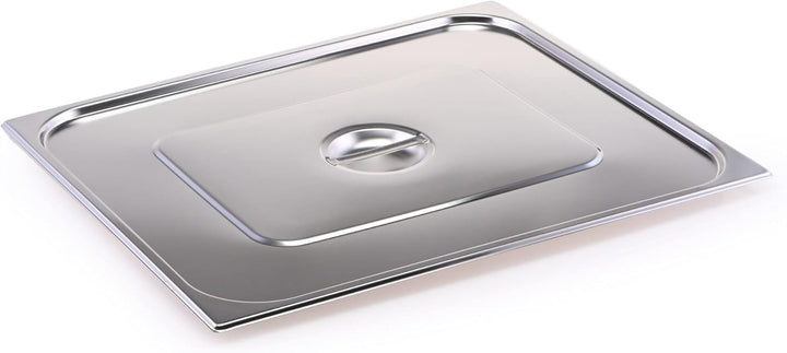 GN Behälter Gastronorm Edelstahl Deckel 2/1