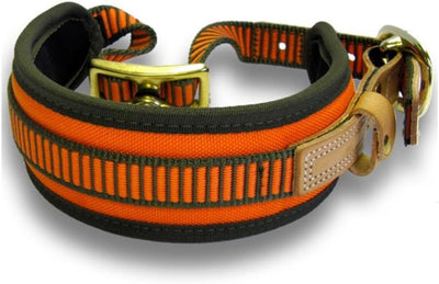 Niggeloh Hundehalsband Schweisshalsung, orange-oliv, XS, 011100020 XS orange-oliv, XS orange-oliv