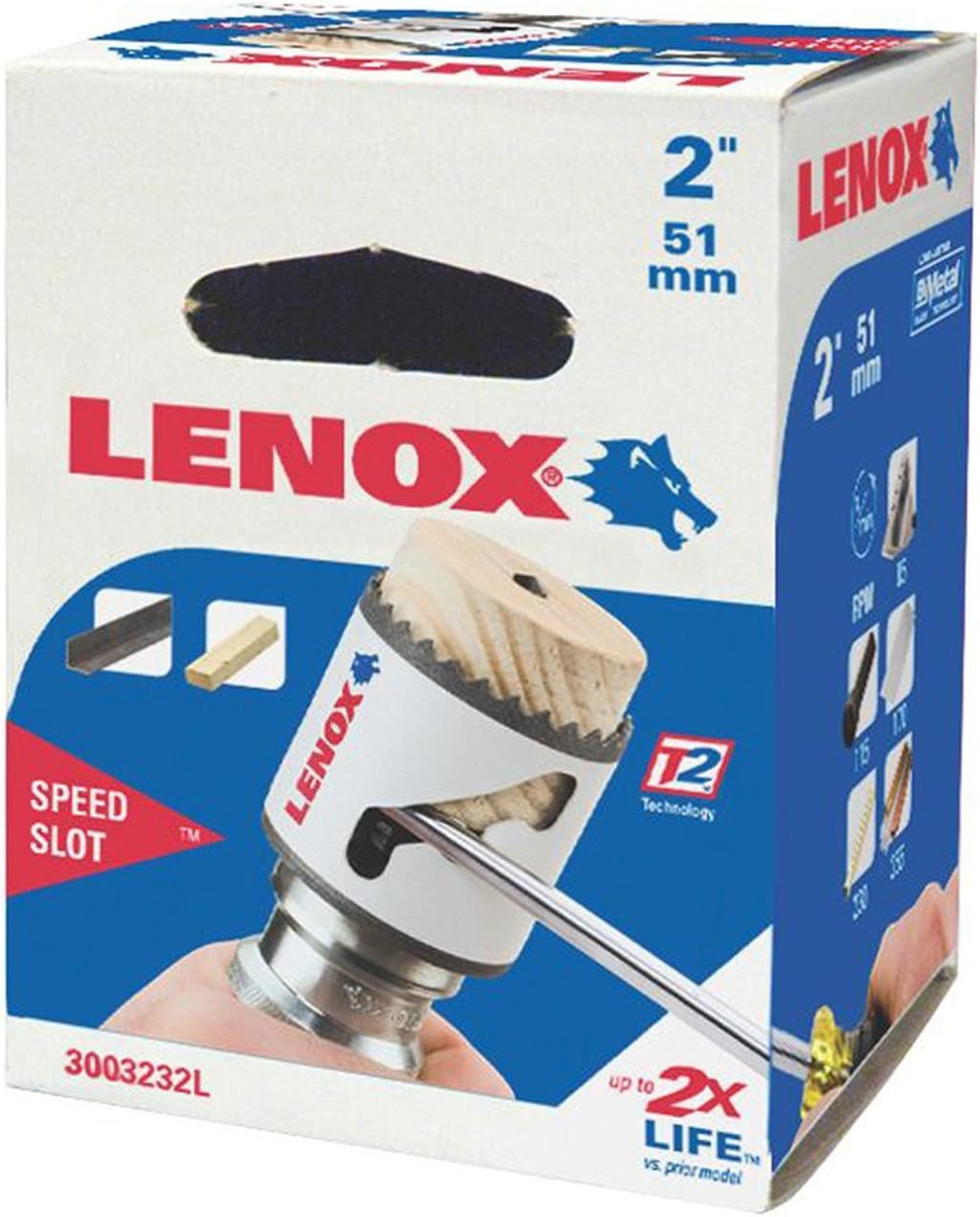 Lochsäge Bimetall 51 mm LENOX