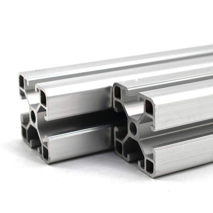 Montageprofil Alu-Profil Nut 8 40x40 Zuschnitt 700 mm 700 mm 1 Stück, 700 mm 1 Stück