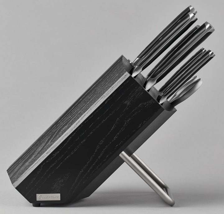 WÜSTHOF Classic Ikon Messerblock mit 8 Artikeln 8-teilig Schwarz, 8-teilig Schwarz