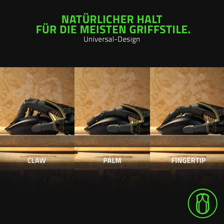 Razer Orochi V2 - Mobile kabellose Gaming-Maus mit bis zu 950 Stunden Batterie-Laufzeit (Ultra leich